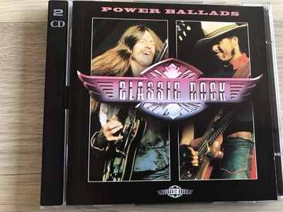 CLASSIC  ROCK  :    POWER  BALLADS   ,  2  CD ,  POP , Rock ,  TIME  LIFE  MUSIC