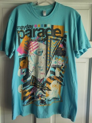 Vintage Y2K Mayday Parade T-shirt - Med - Pop Punk Emo Alt Rock Band