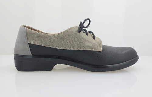 Zapatos para mujer Naot Kedma Oxford de cuero negro gris talla 38 / EE. UU. 7,7,5 - Imagen 6 de 16