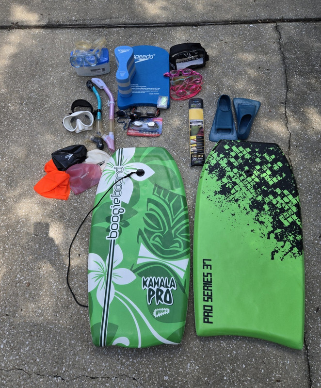 Swim Beach, Dive, and Snorkeling Gear