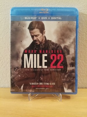 (NEW) Mile 22 (Blu-ray, 2018) Thriller - Action - Free Shipping - LOW PRICE