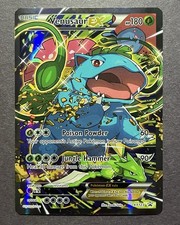 Pokémon Venusaur EX XY123 Full Art Black Star Promo NM Holo Rare on eBay