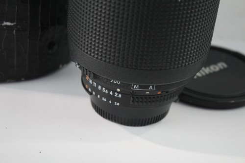 Nikon AF Nikkor 80-200mm F/2.8 Autofocus Zoom Lens Mechanically Working w/ Case - Picture 3 of 4