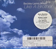 BECKLEY-LAMM-WILSON - Like a Brother (CD) BRAND NEW SEALED Carl Wilson