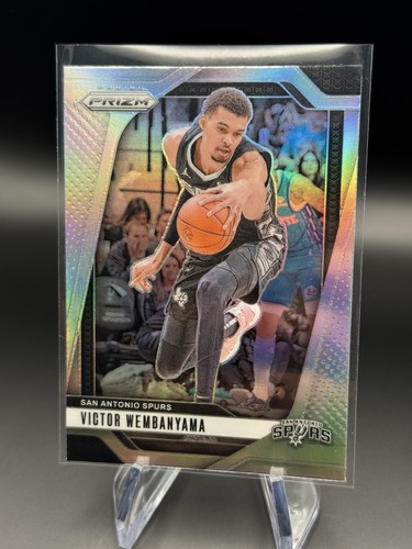 2024-25 Panini Prizm NBA Basketball Victor Wembanyama SILVER 🔥 Spurs
