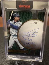 2024 Topps Diamond Icons Julio Rodriguez Iconic First Inscription Auto /25