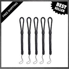 Adjustable Wrist Strap, Nylon Hand Lanyards, 7.87 Inch, Black, for Phone Camera