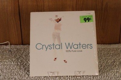 CRYSTAL WATERS: 100% Pure Love MERCURY 12'' Single 33 RPM 1994 RARE SEALED!!