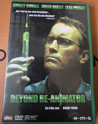 e-m-s Beyond Re-Animator DVD Uncut Horror FSK 18 Deutsch Combs Barry Pataky