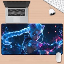 Anime princess Patterns HD Printed Pad for Desk, Multi Functional XXL Mousepad,