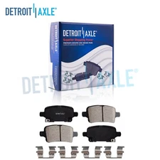 Rear Ceramic Brake Pads w/ Hardware for 2018-2020 Regal TourX Equinox Terrain