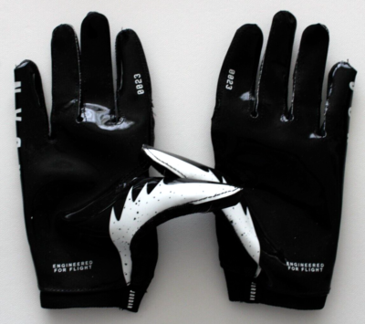 Nike Jordan Vapor Knit Football Gloves Men's Medium Black