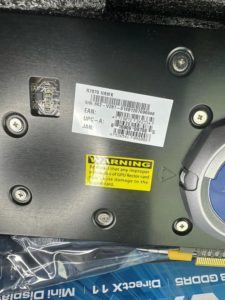 MSI AMD Radeon HD 7870 2GB GDDR5 DVI/HDMI/2xMini DisplayPort R7870 - Image 3 of 4