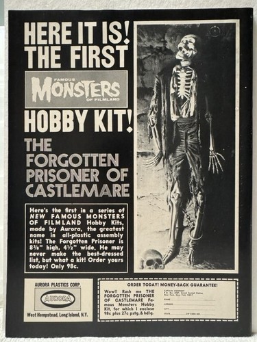 Famous Monsters of Filmland #54 Mar. 1969 original HIGH GRADE copy - Look here! - Picture 2 of 2