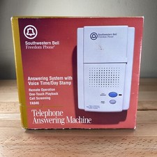 SOUTHWESTERN BELL Freedom Phone FA-946 Answering Machine System W/ Time Stamp