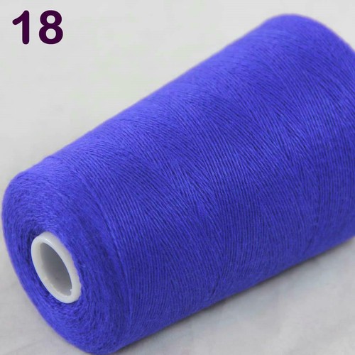 Sale Luxurious Soft 100g Mongolian Cashmere Knitting Shawl Cone Yarn Royal Blue - Picture 3 of 21