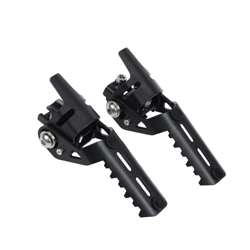 For BMW G310R G310GS G310 GS R Highway Front Foot Pegs Folding Footrests Clamps Foto 2 de 4