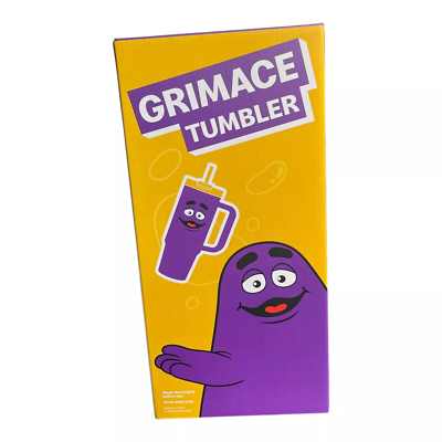 マクドナルドGRIMACE TUMBLER 紫色 40oz 海外限定 マクドナルド