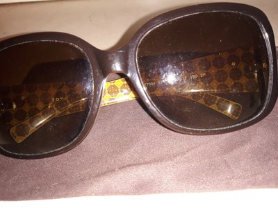 Tory Burch Brown Sunglasses with Case dust bag | eBay