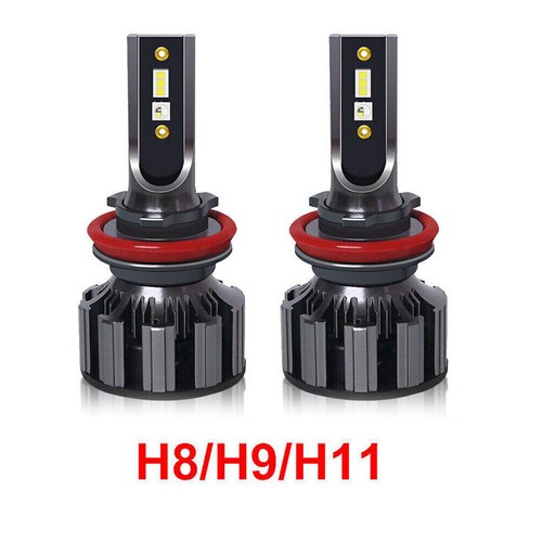 2pcs RGB LED Multi Color Headlight Fog Driving Lights DRL Bulb APP Phone Control - Picture 2 of 21