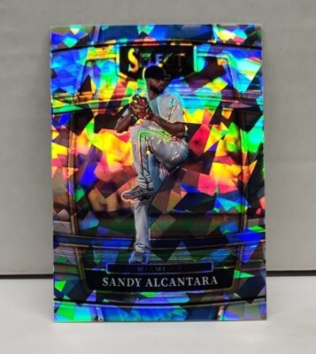 SANDY ALCANTARA 2022 Select CRACKED ICE ~ #'d /25 ~ MARLINS