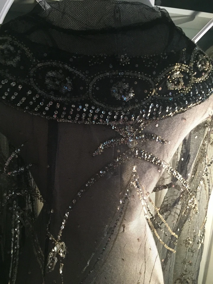 Beautiful Vintage 1920’s Lace Evening Over-jacket - Image 4 of 4