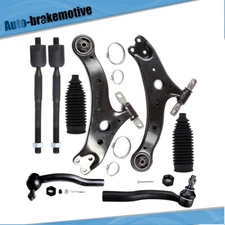 (8) Front Control Arm Tie Rod End Kit Ball Joint For 2002 2003 Lexus ES300 Camry