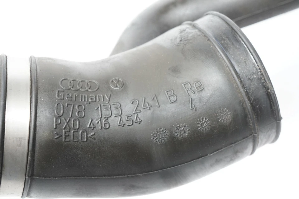 01 02 03 04 05 AUDI ALLROAD 2.7T TURBOCHARGER INTAKE HOSE PIPE RIGHT PASS OEM - Image 4 of 4