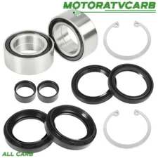 ALL-CARB For Honda Rancher 350 400 420 Front Wheel Bearing & Seal Kit 2004-2014