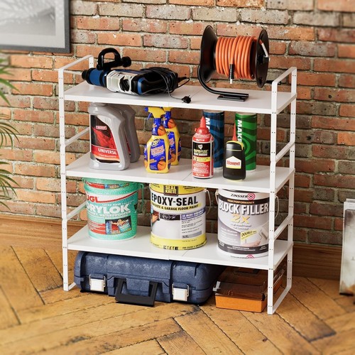 Adjustable Expandable Kitchen Shelf Organizer - Durable Stackable Spice Rack - Picture 8 of 12
