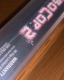 Brand New NES RoboCop 2 Factory Sealed H-Seam VGA Graded 75 Nintendo Game 1991