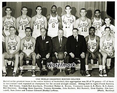 1960 celtics boston champion nba rompedas