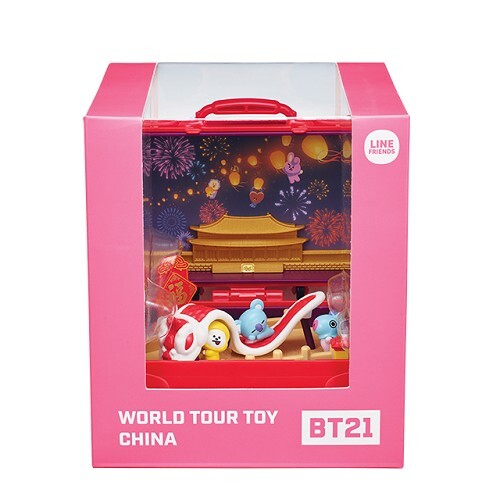 Universtar BT21 Superstar World Tour Toy korea/France/UK/Brail/JP