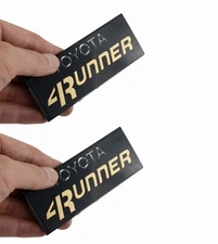 1984 1985 1986 1987 1988 1989 4 Runner Cab Pillar Side Emblem Badge (2x Glod)