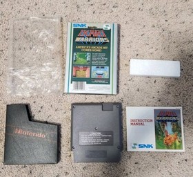 ikari warriors nes - Complete With Box. Manual, Everything