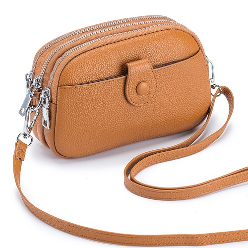Women Waterproof Leather Cross Body Shoulder Bag Zip Wallet Purse Large Capacity - Picture 24 of 31