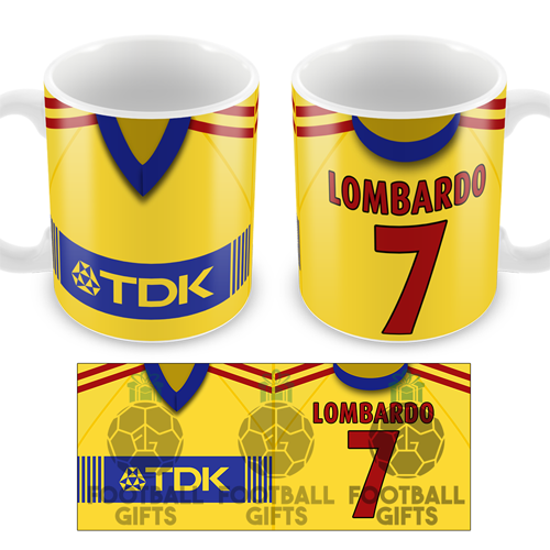 Palace Lombardo 7 Retro Away 1997 Shirt Classic Kits Mug Cup Gift Crystal - Picture 1 of 1