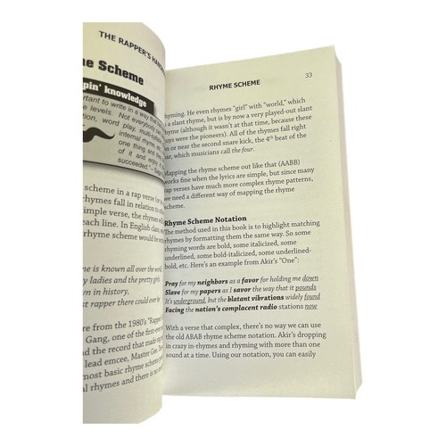 The Rapper's Handbook: A Guide to Freestyling and Writing Rhymes Book Paperback - Picture 14 of 14