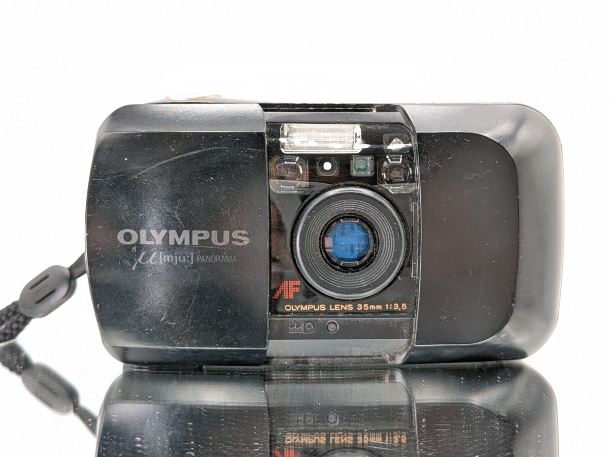 Olympus μ mju Panorama 35mm Point & Shoot Film Camera From Olympus μ mju Panorama 35mm Point & Shoot Film Camera From