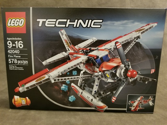 lego technic 42040 fire plane