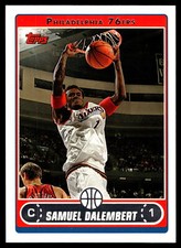 2006-07 Topps #188 Samuel Dalembert Philadelphia 76ers