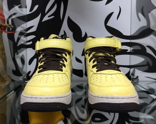 Vintage Nike Air Force 1 Mid OG Butter Lot Classic Waffle Streetwear Menâs 9.5 | eBay