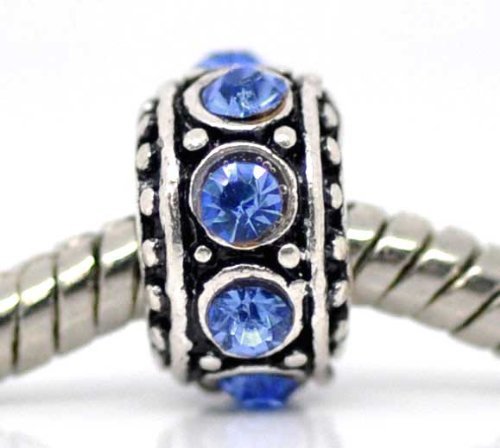 Europäischer Geburtsstein Charm Zwischenring Perlen kompatibel mit allen wichtigen Armbändern - Bild 17 von 74