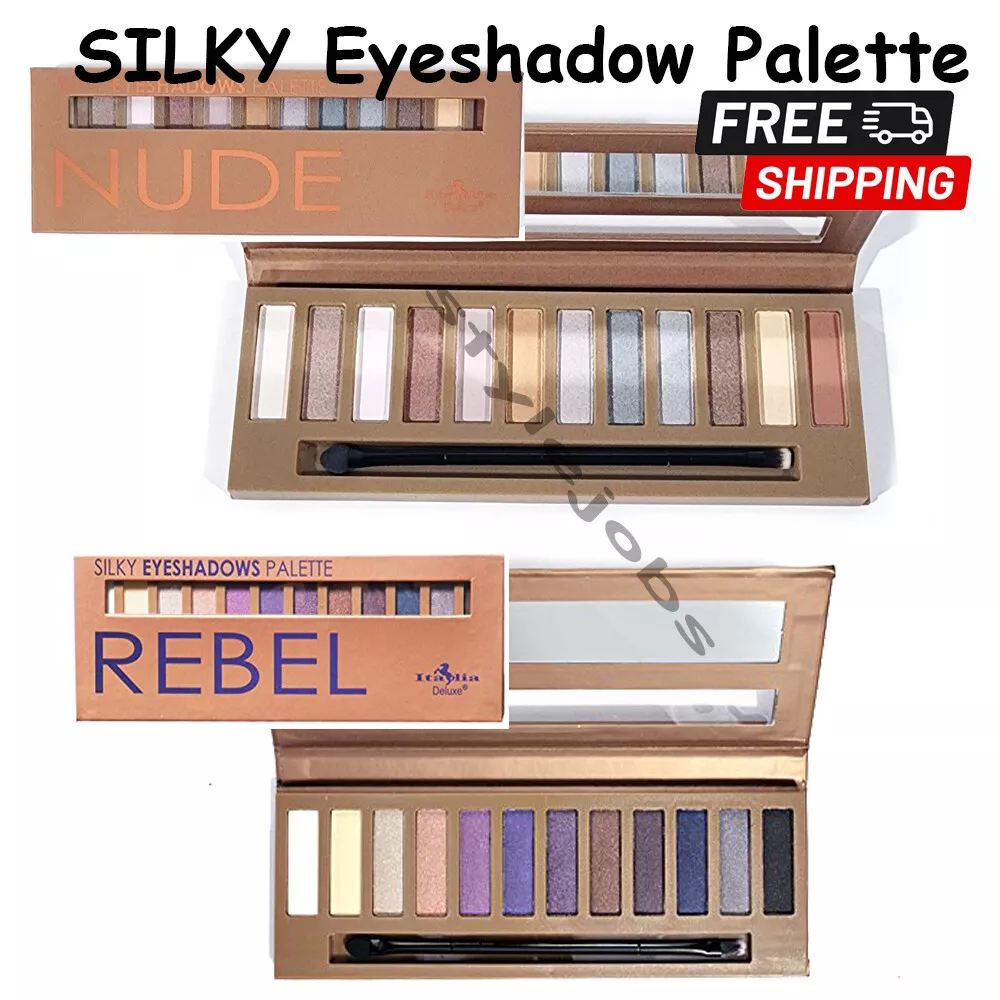 Italia Deluxe Silky Neutral Smokey Eyeshadows Palette