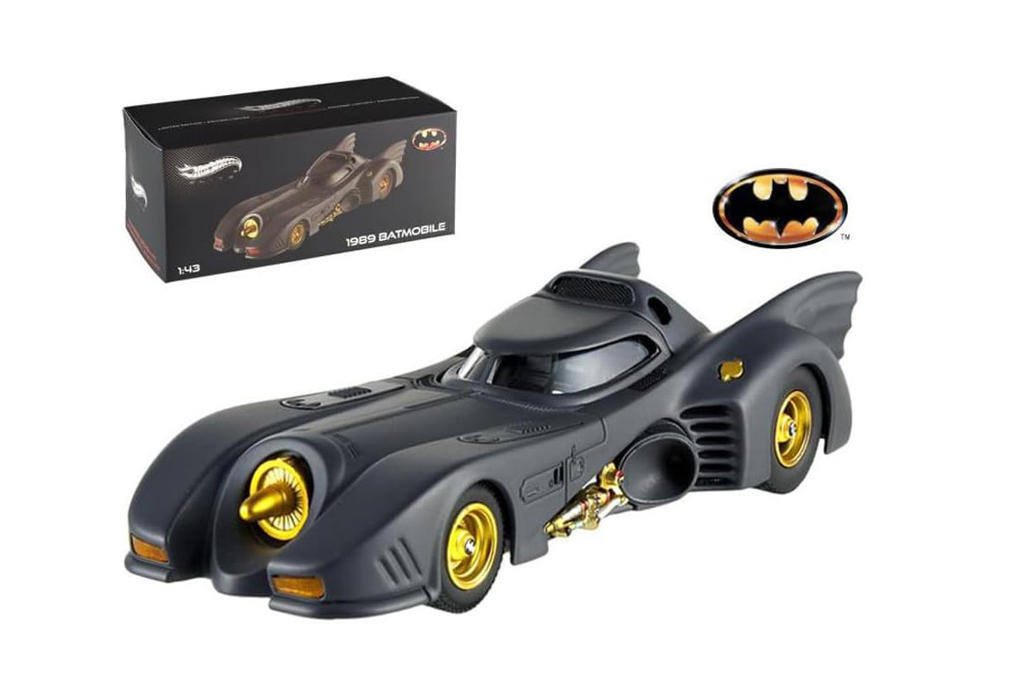 Hot Wheels Batman Batmobile 1989 1:43 X5494