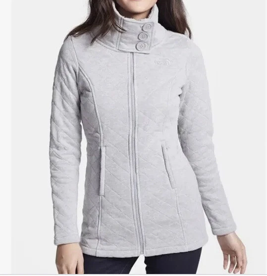 The North Face Womens M Caroluna Jacket Plush Fleece Quilt Lined