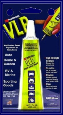 VLP Performix Fills Cracks in Vinyl / Leather Repair