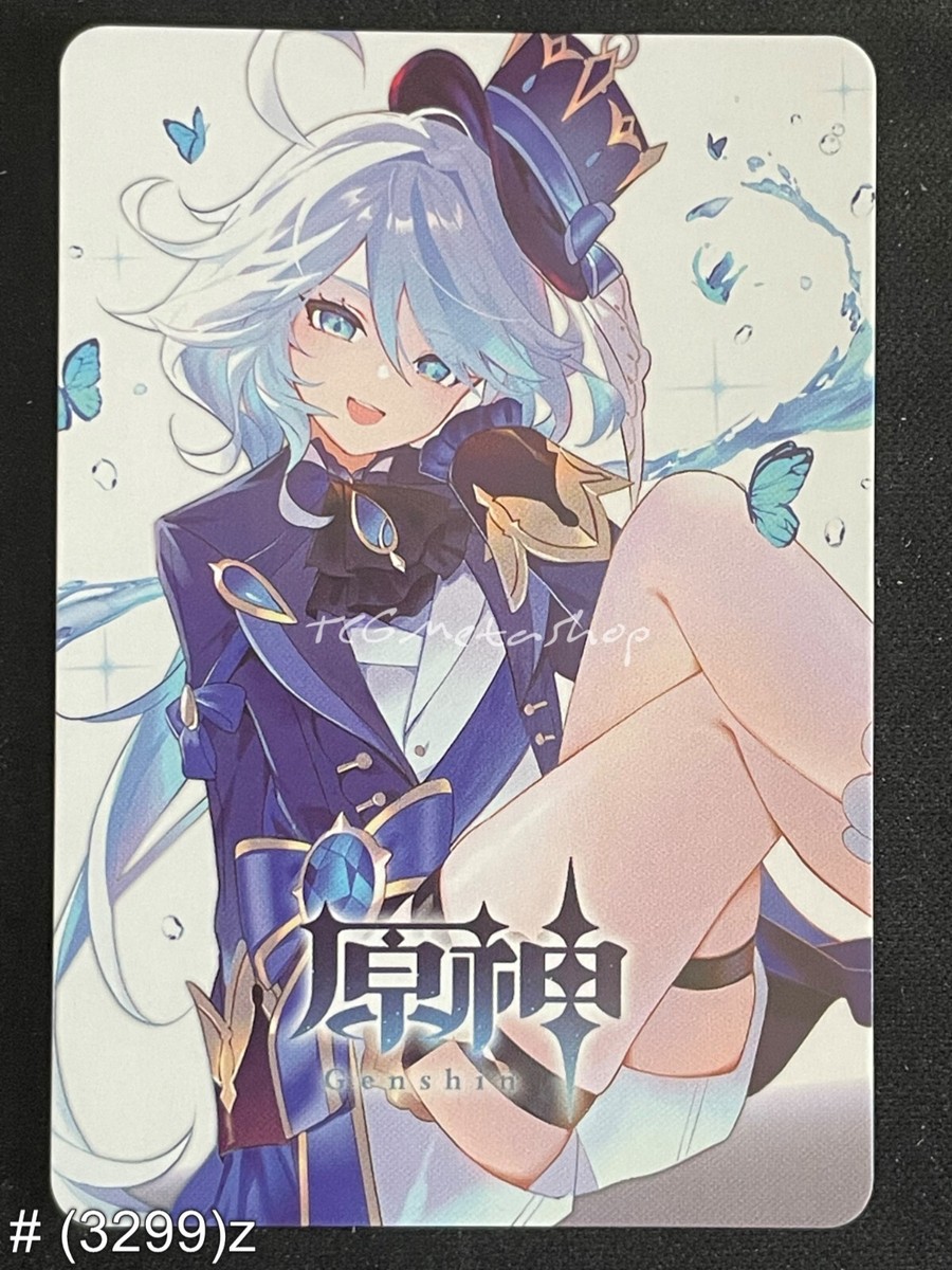 🔥 # 3299 Furina Genshin Impact Goddess Story Anime CUSTOM Card | eBay