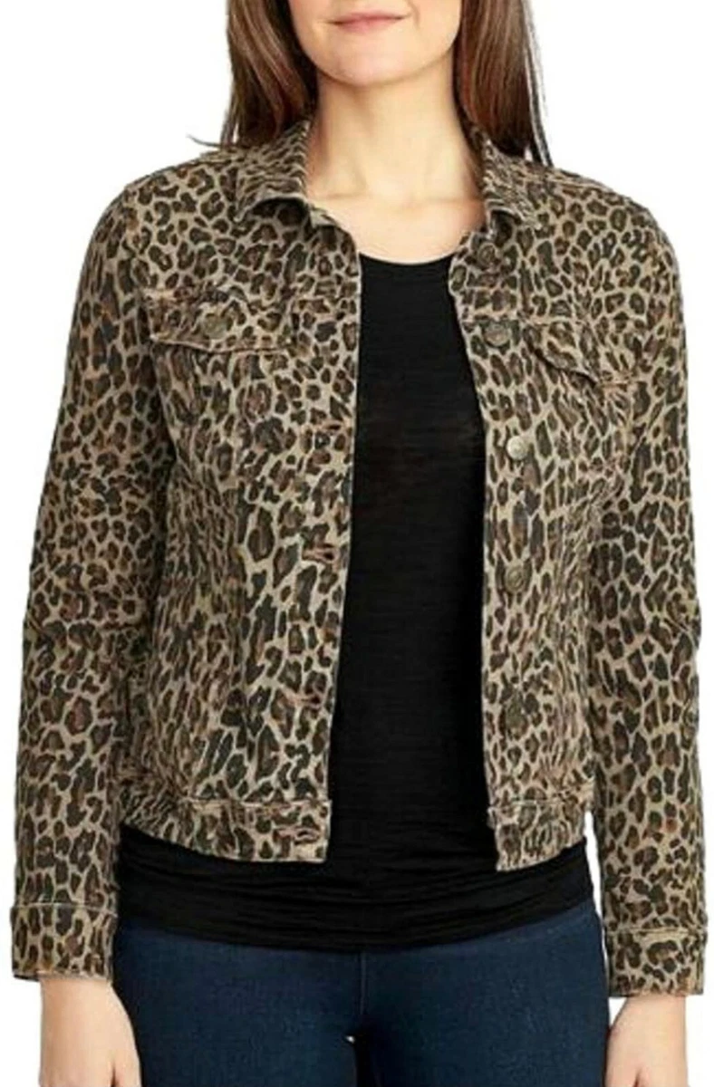 Leopard 2025 denim jacket