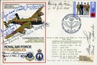 RAF Flyingdales cover signed EIGHT WW2 Luftwaffe aces Knight’s Cross pilots
